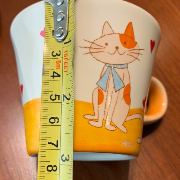 For Cat lovers Porcelain Coffee Tea Set with cat - Picture 9 of 9